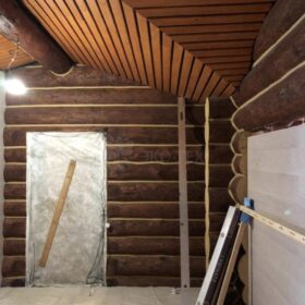 Фото домов из бревна ручной рубки