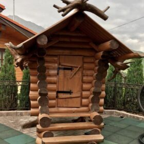 Фото домов из бревна ручной рубки