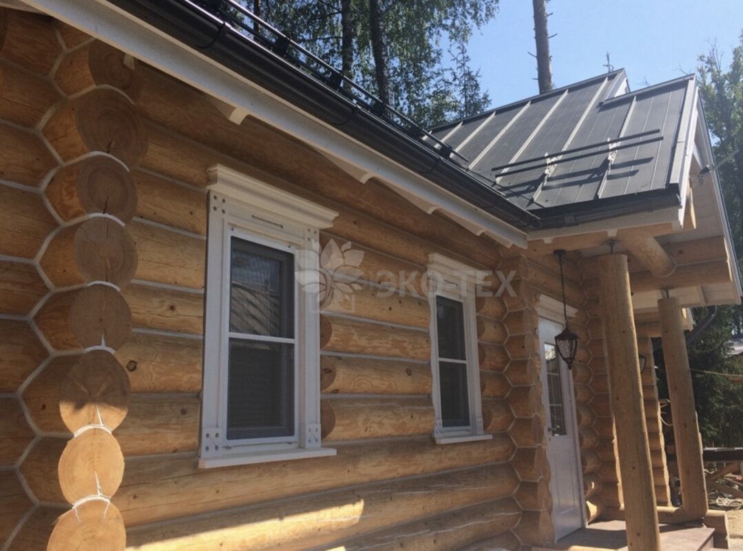 Фото домов из бревна ручной рубки