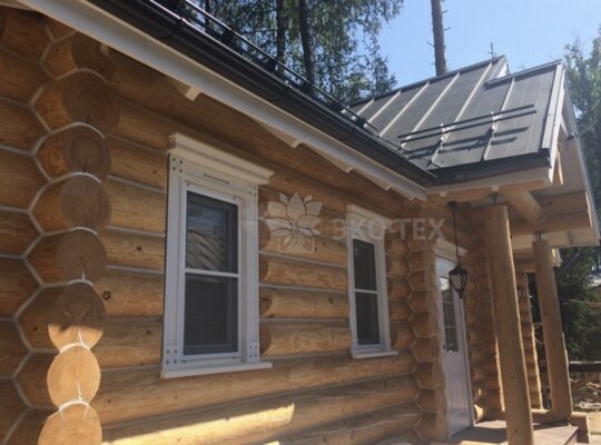 Фото домов из бревна ручной рубки