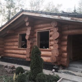 Фото домов из бревна ручной рубки