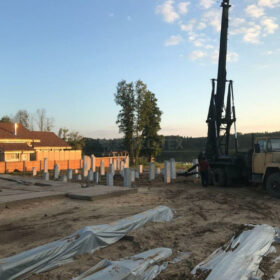 БЕТОННЫЙ СВАЙНО-РОСТВЕРКОВЫЙ ФУНДАМЕНТ