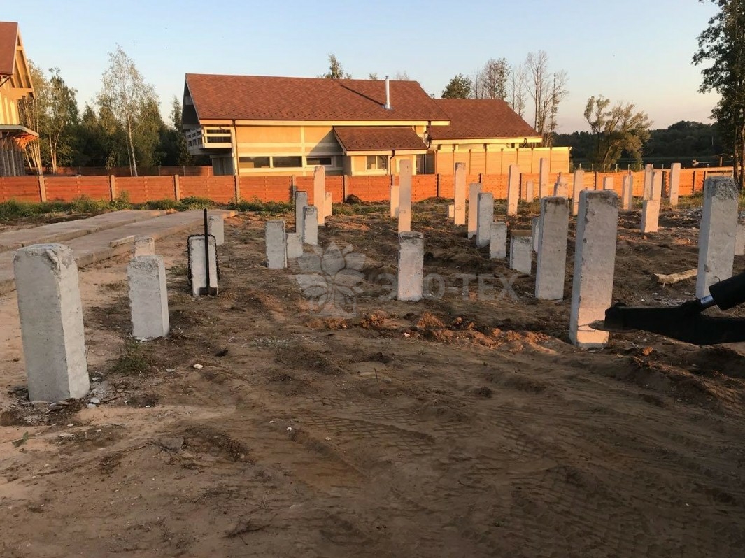 БЕТОННЫЙ СВАЙНО-РОСТВЕРКОВЫЙ ФУНДАМЕНТ