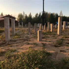 БЕТОННЫЙ СВАЙНО-РОСТВЕРКОВЫЙ ФУНДАМЕНТ