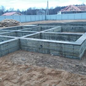 Ленточные фундаменты