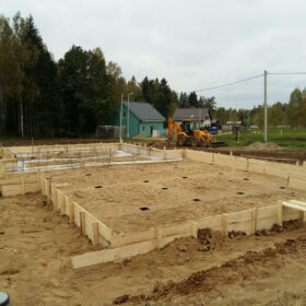 Ленточные фундаменты