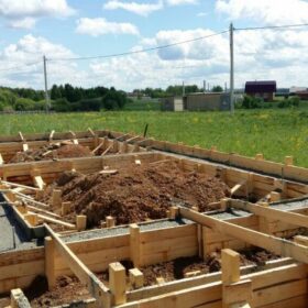 Ленточные фундаменты