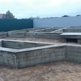 Ленточные фундаменты