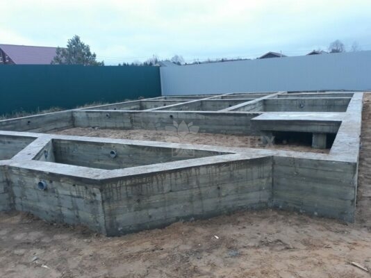 Ленточные фундаменты