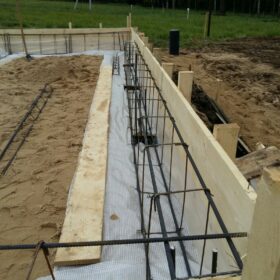 Ленточные фундаменты