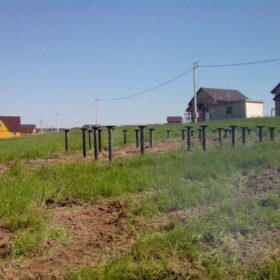 Фундаменты на винтовых сваях