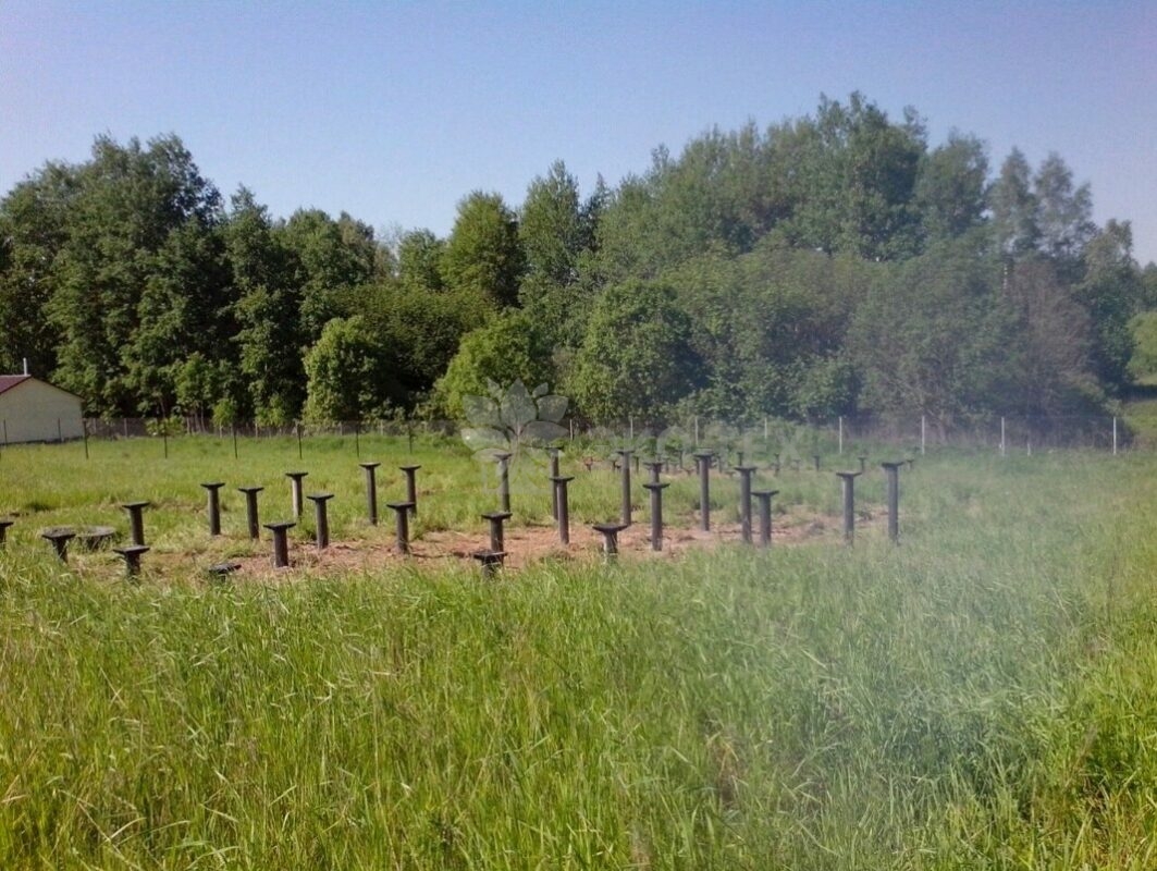 Фундаменты на винтовых сваях