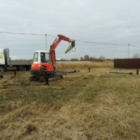 Фундаменты на винтовых сваях