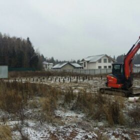 Фундаменты на винтовых сваях