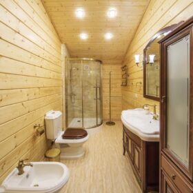 Фото интерьеры деревянных домов