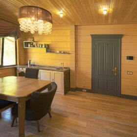 Фото интерьеры деревянных домов