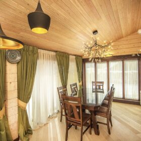 Фото интерьеры деревянных домов