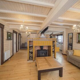 Фото интерьеры деревянных домов