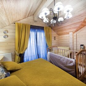 Фото интерьеры деревянных домов