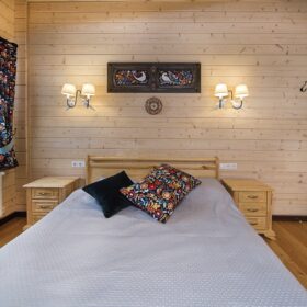 Фото интерьеры деревянных домов