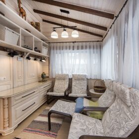 Фото интерьеры деревянных домов