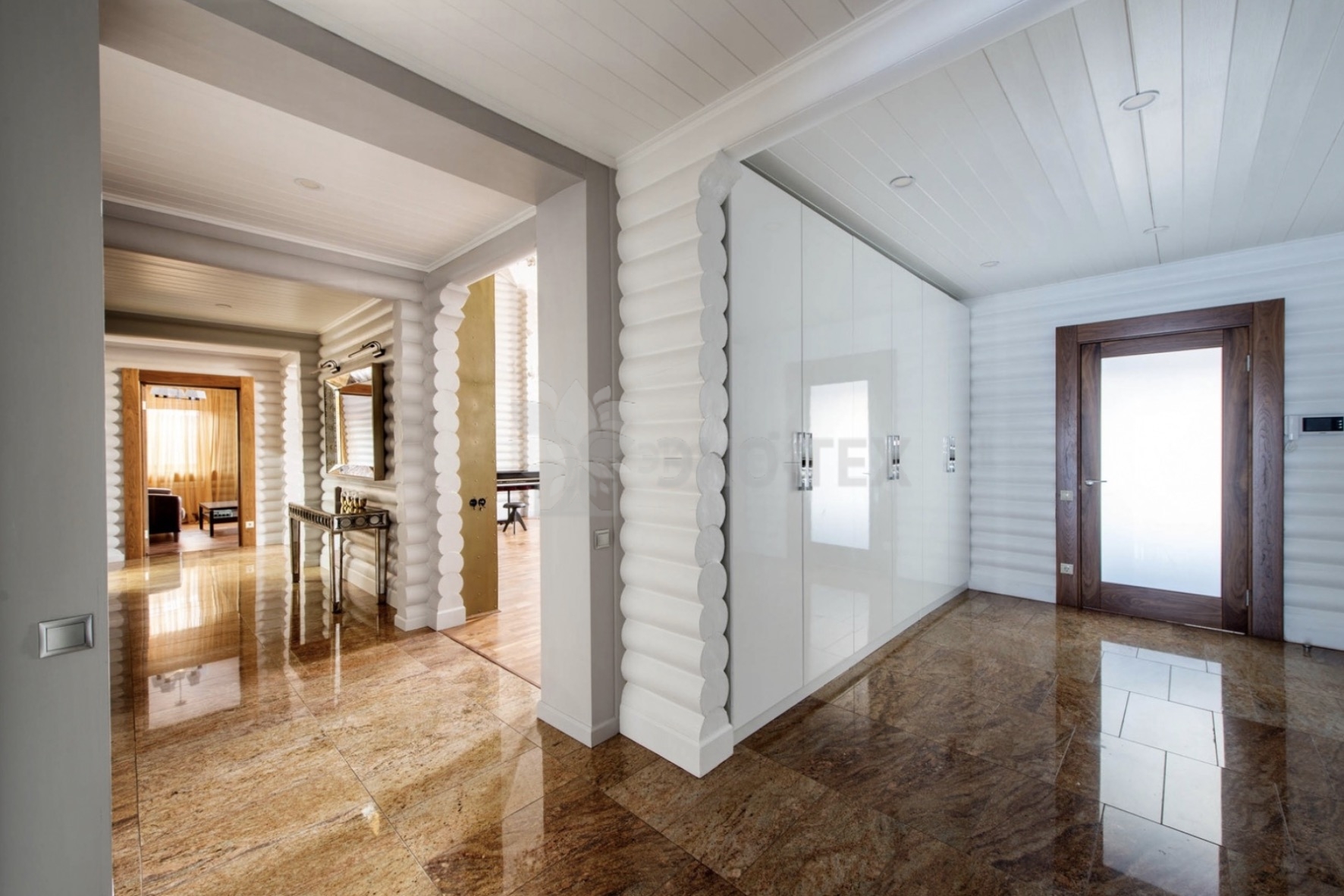 Фото интерьеры деревянных домов