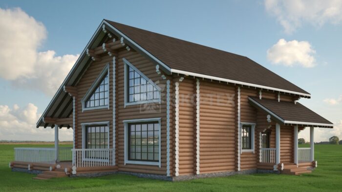 Проект дома Киви оцилиндрованное