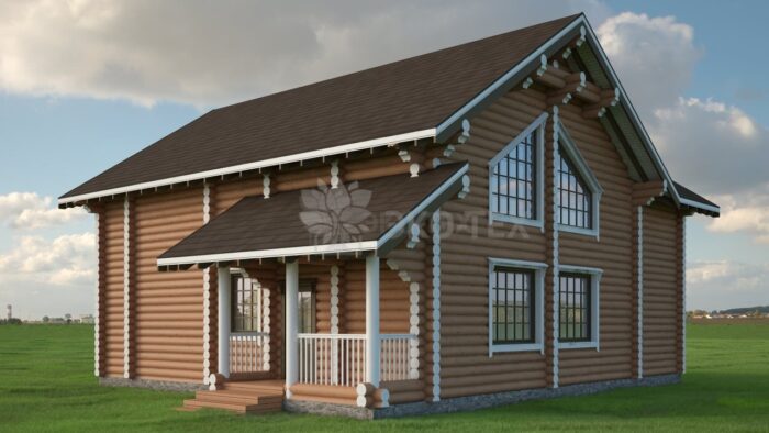 Проект дома Киви оцилиндрованное