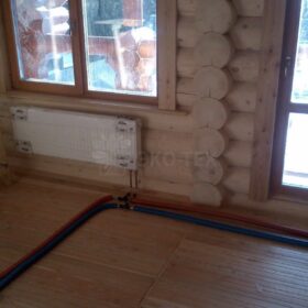 Фото коммуникации в деревянных домах