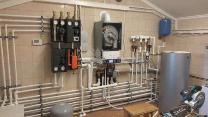 Фото коммуникации в деревянных домах