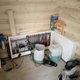 Фото коммуникации в деревянных домах