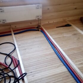 Фото коммуникации в деревянных домах