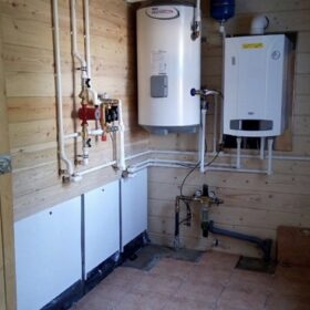 Фото коммуникации в деревянных домах