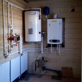 Фото коммуникации в деревянных домах