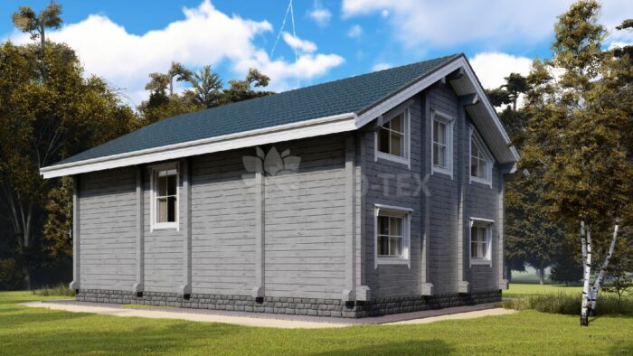 Проект дома Крым клееный брус