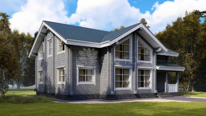 Проект дома Крым клееный брус