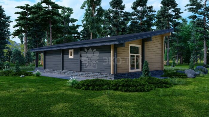 Дои из клееного бруса Модерн