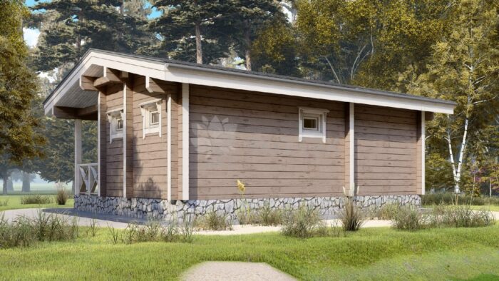 Проект дома Обнинск клееный брус