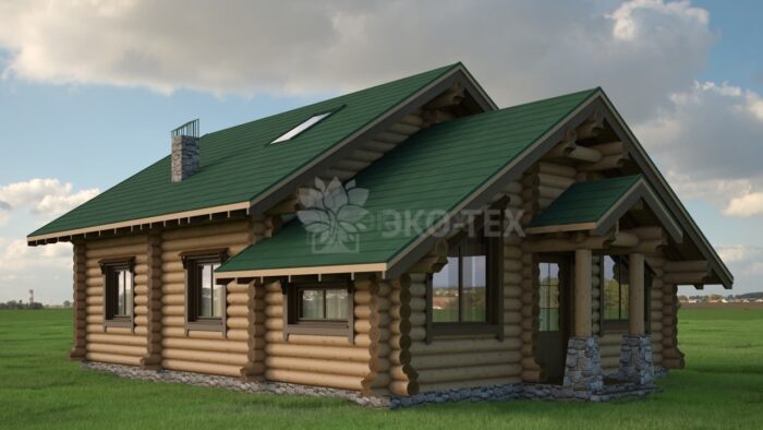 Проект дома Петро оцилиндрованное