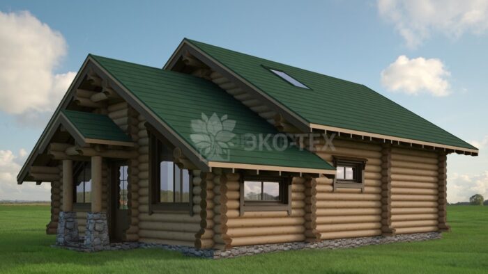 Проект дома Петро оцилиндрованное