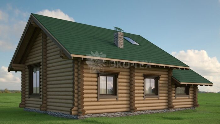 Проект дома Петро оцилиндрованное