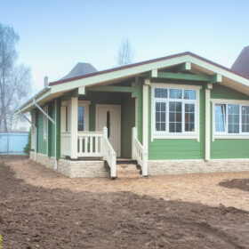 Дом из клееного бруса