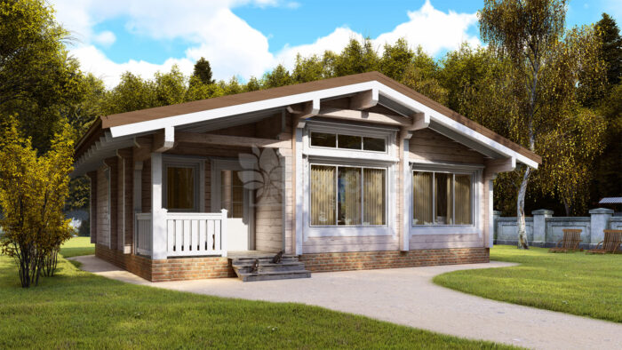 Проект дома Суздаль клееный брус