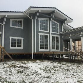 Свайно-винтовой фундамент