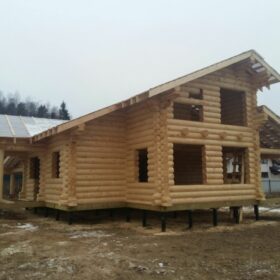 Свайно-винтовой фундамент