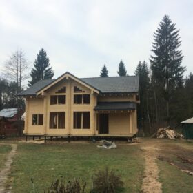 Свайно-винтовой фундамент