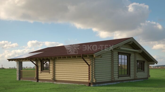 Проект дома Талдом оцилиндрованное