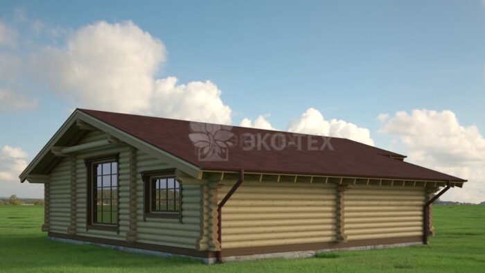 Проект дома Талдом оцилиндрованное