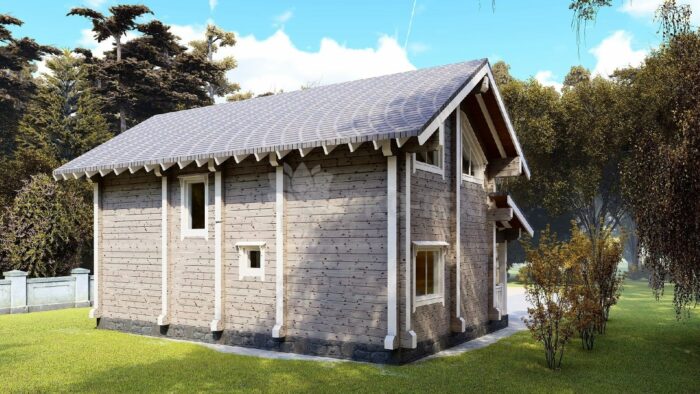 Проект дома Томилино клееный брус