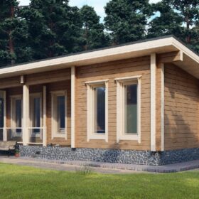 Проект дома Вельс клееный брус